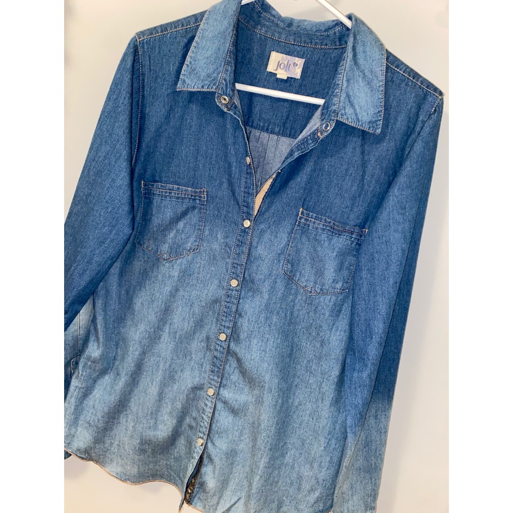 Jolt Chambray Shirt Size Large